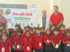 अग्रवाल दंपति ने लिया नेत्रदान का संकल्प, मानवता की मिसाल पेश की