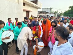 धनगांव में भक्ति का महाकुंभ, मंजीरा लेकर रामधुनि में झूमीं कौशल्या साय